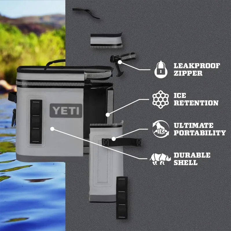 Hopper Flip 12-Quart Soft-Sided Cooler – Portable, Leakproof, Insulated Cooler with Lightweight Design