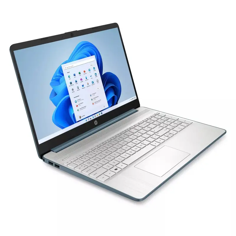HP 15.6" Laptop Featuring AMD Ryzen 3 Processor, 8GB RAM, 256GB SSD, and Windows 11 – Model 15-ef2025tg (Blue)