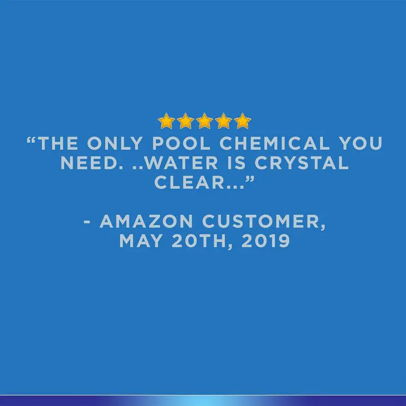HTH Super Chlorinating Tablets – 3" Pool Sanitizer, 25 lb Residual Chlorine Formula