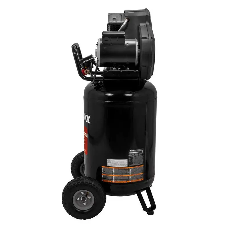 Husky C304H 30-Gallon Belt-Drive Air Compressor – Oil-Lubricated, 175 PSI, Vertical Portable Unit