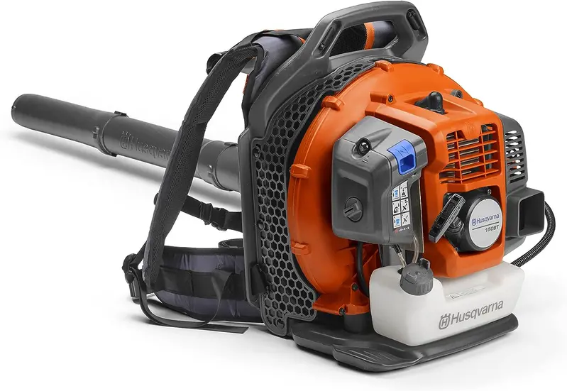 Husqvarna 150BT Gas-Powered Backpack Leaf Blower – 51cc Engine, 765 CFM Output, 270 MPH Airspeed, Ergonomic Harness