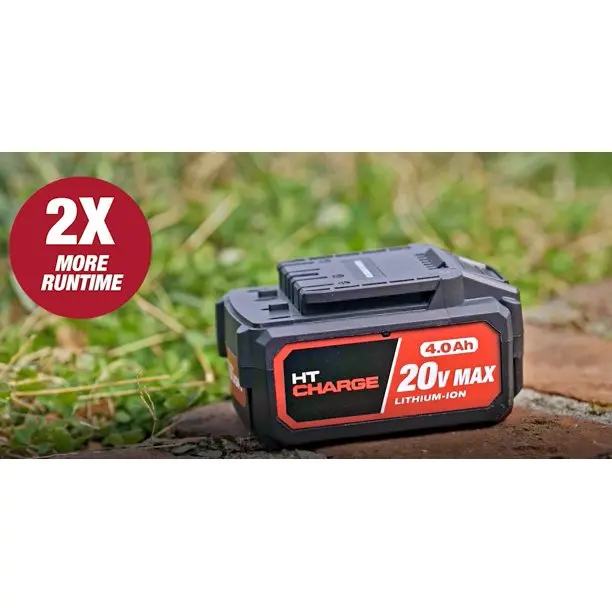 Hyper Tough 20V Max 4.0Ah Battery Pack for Cordless Power Tools
