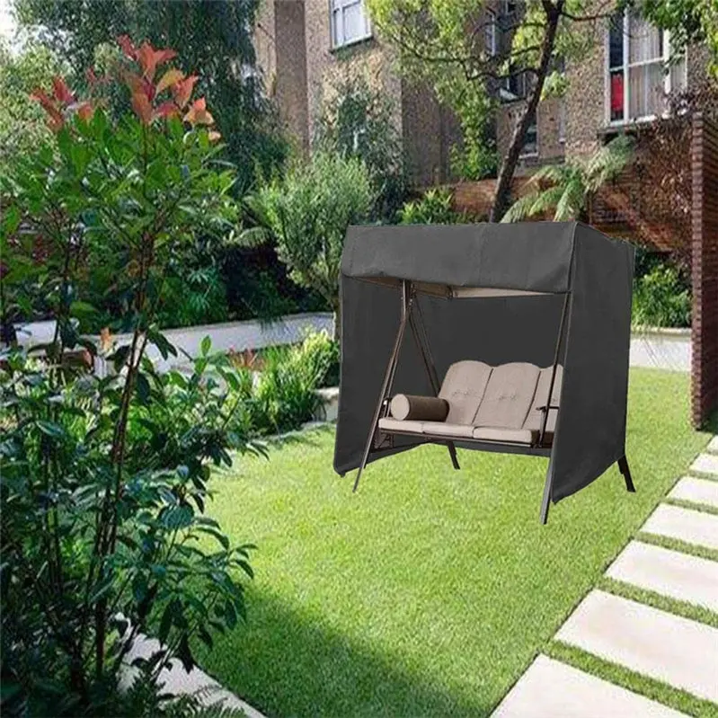 HYQW 3-Person Outdoor Swing Cover – Windproof & Waterproof 210D Oxford Fabric Hammock Protector