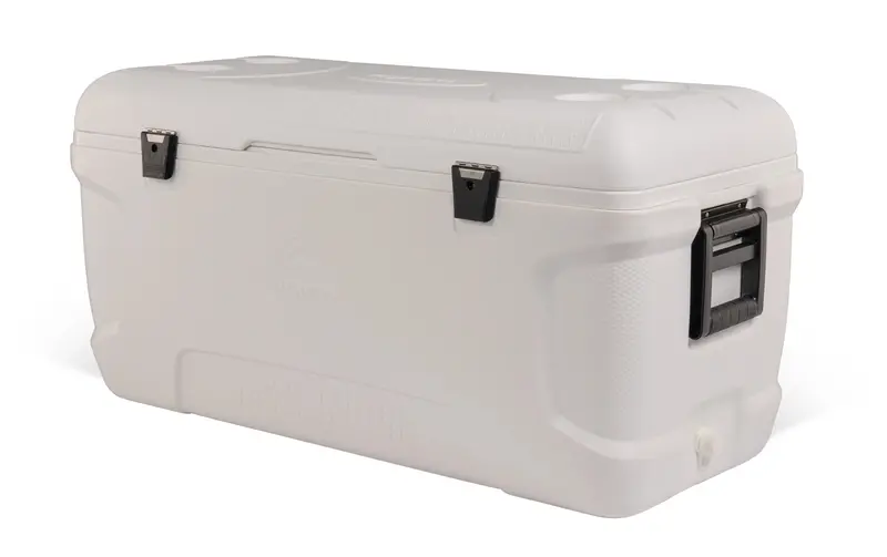 Igloo Latitude 150-Qt Marine-Grade Hard-Sided Cooler – Durable White Insulated Design