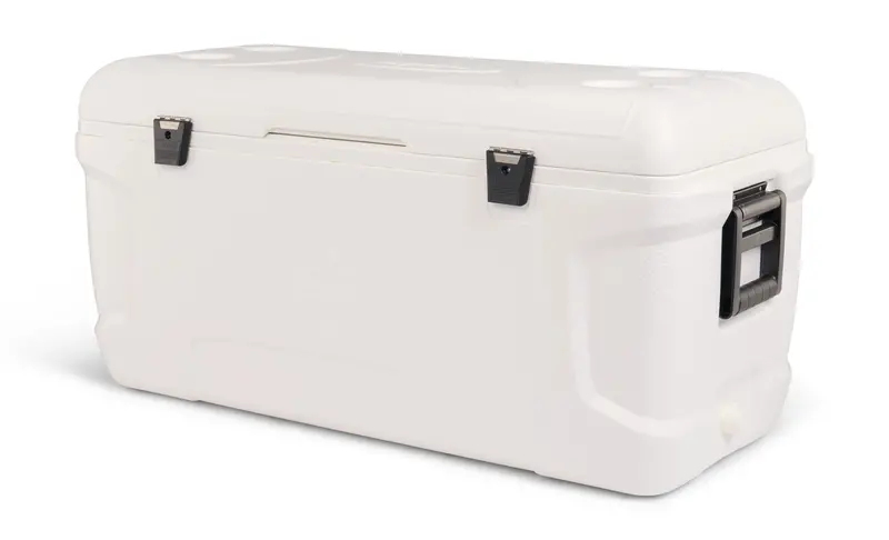 Igloo Latitude 150-Qt Marine-Grade Hard-Sided Cooler – Durable White Insulated Design