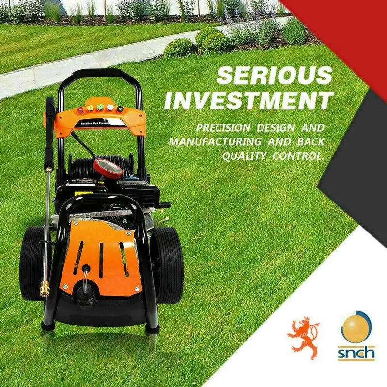 Industrial 4800 PSI Gas Pressure Washer – 6.5HP Engine, Commercial-Duty Build