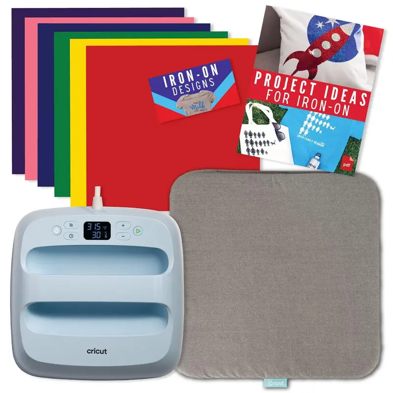 Infusible Ink Starter Kit – Includes 9" × 9" Cutting Mat, Transfer Sheets, Fine-Tip Markers, Heat-Resistant Coasters, and 20" × 16" Press Mat for Custom Crafting
