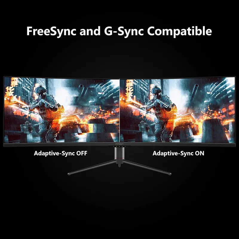 INNOCN 49-Inch Curved Gaming Monitor (Model 49C1G) – 144Hz Refresh Rate, HDR400 Support, and USB-C Connectivity