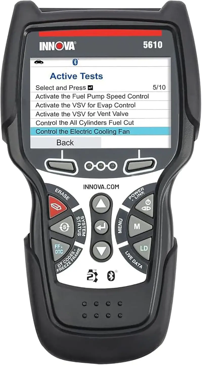 Innova 5610 OBD2 Bidirectional Scan Tool – Advanced Diagnostics with Lifetime Firmware Updates & Technical Support