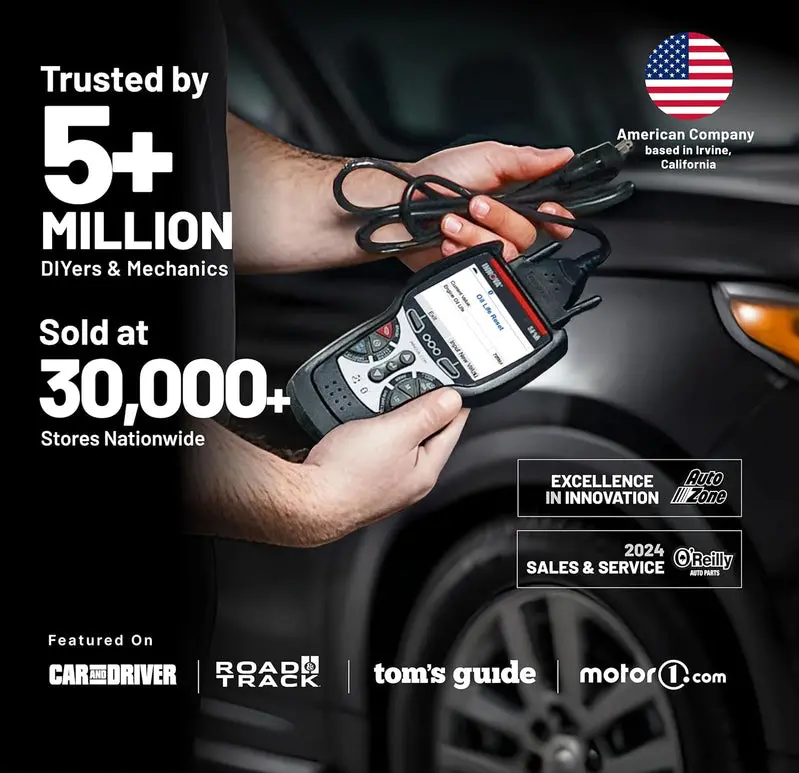 Innova 5610 OBD2 Bidirectional Scan Tool – Advanced Diagnostics with Lifetime Firmware Updates & Technical Support