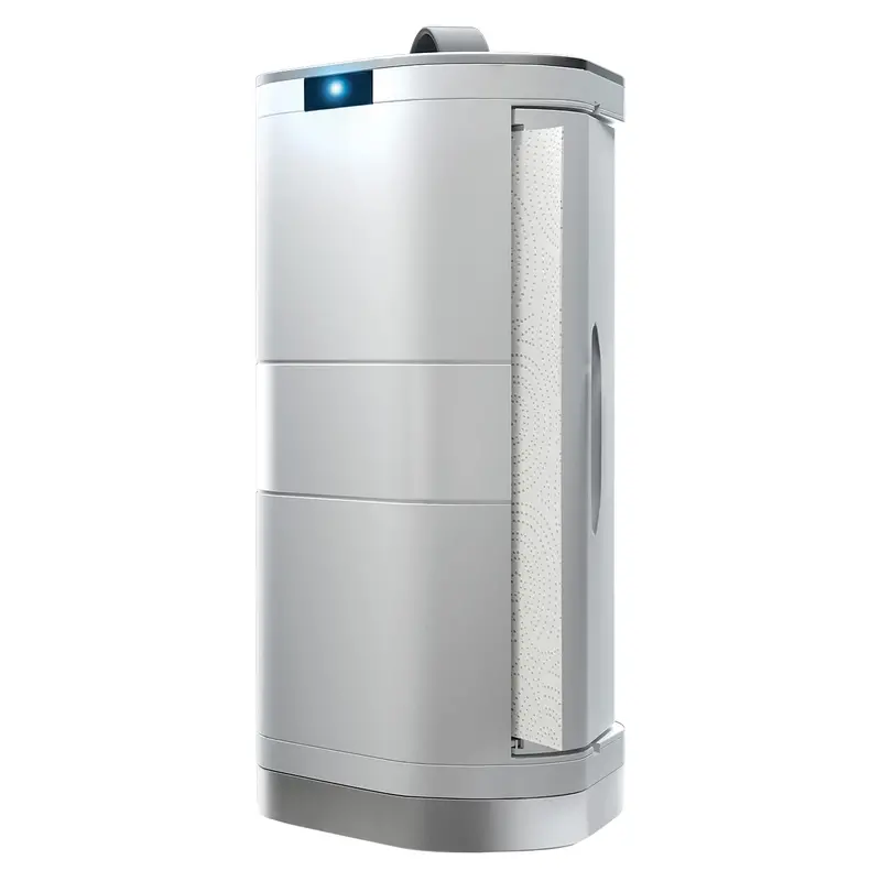 Innovia Touchless Countertop Paper Towel Dispenser – Sensor-Activated, Sleek White Modern Design