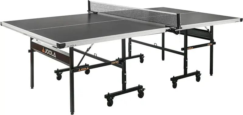 Inside Professional Indoor Table Tennis Table – Tournament-Grade MDF Surface, Quick-Clamp Net, Foldable with Playback Mode, Assembles in Under 10 Minutes