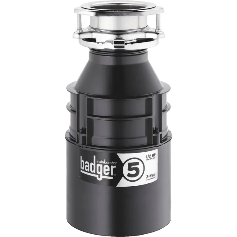InSinkErator Badger 5 1/2 HP Black Garbage Disposal