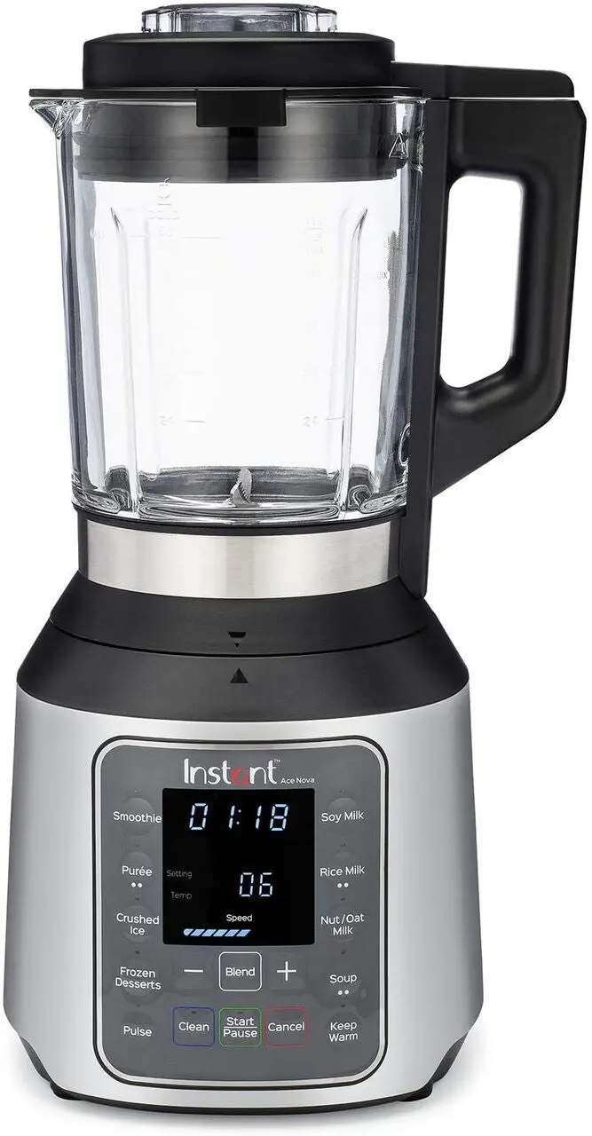 Instant Ace Nova Smart Blender – 54-Ounce Dual-Temp Cooking Blender with 9 Preprogrammed Settings and 1000W Motor