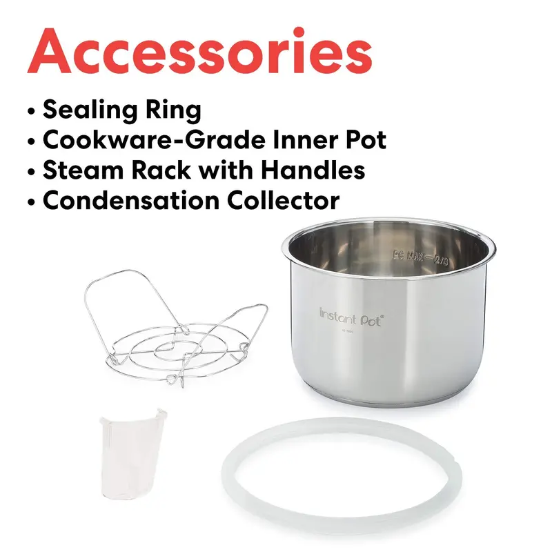 Instant Pot Ultra Mini 3-Qt Pressure Cooker — 16-in-1 Stainless Steel Smart Appliance Featuring Touchscreen Controls