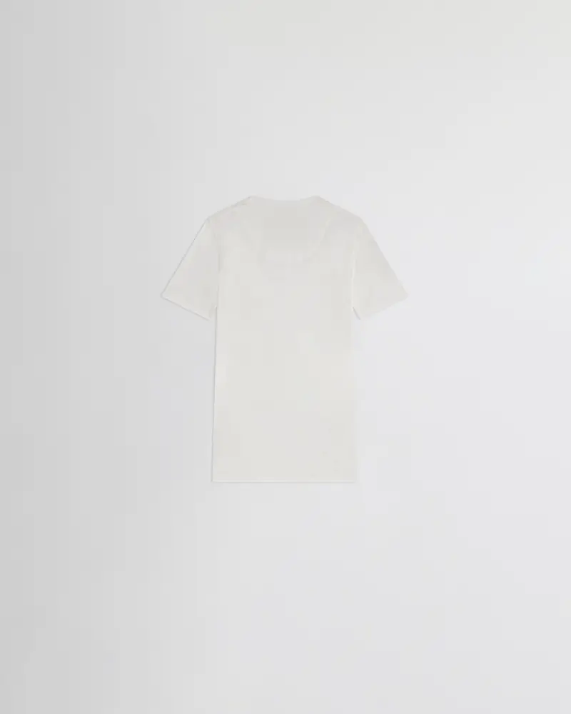 Ivory Scoop-Neck Cotton Jersey Tee 2