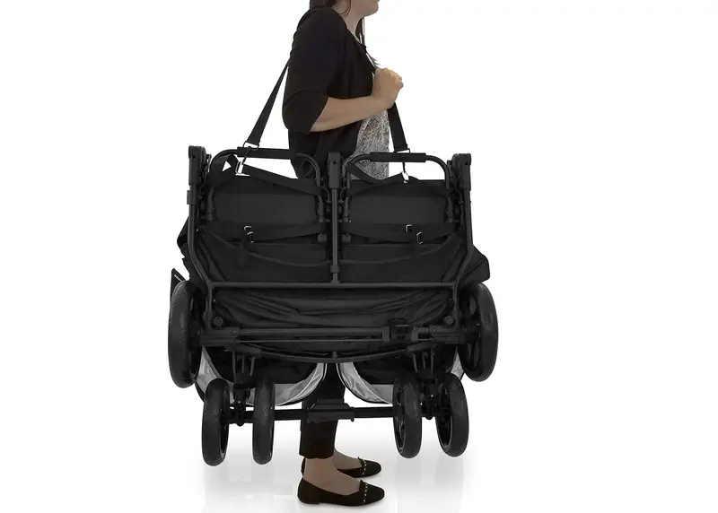 Jeep Destination Ultralight Double Stroller for Toddlers – Side-by-Side Design