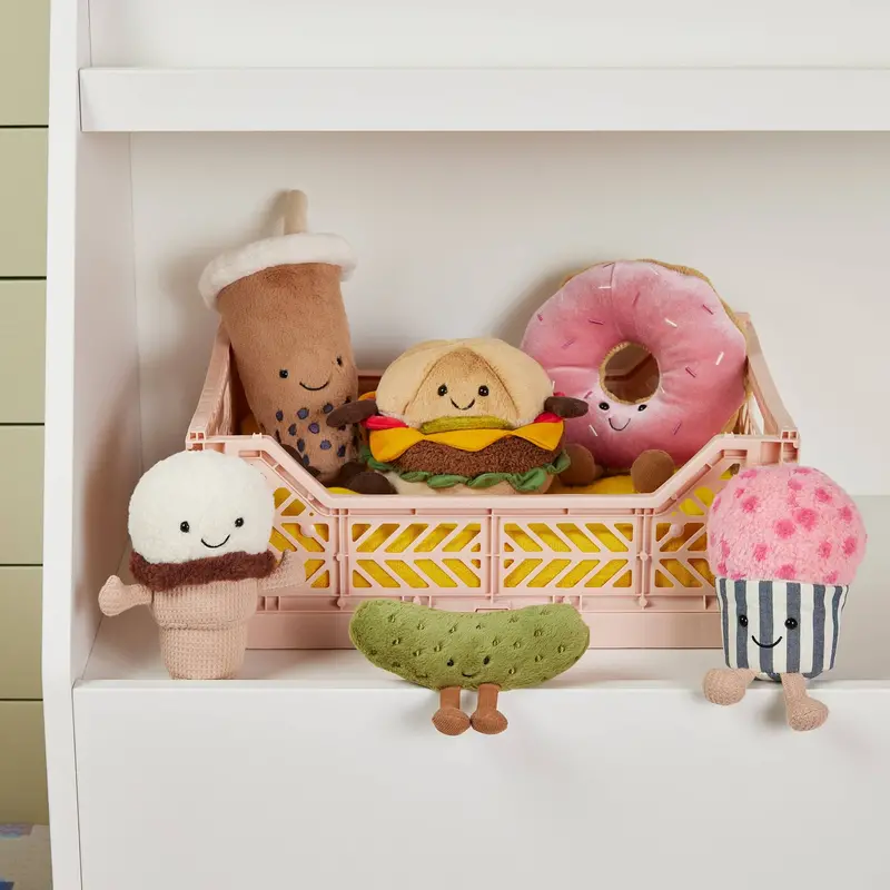 Jellycat Hamburger Plush Toy – Soft, Whimsical Food-Inspired Stuffed Animal