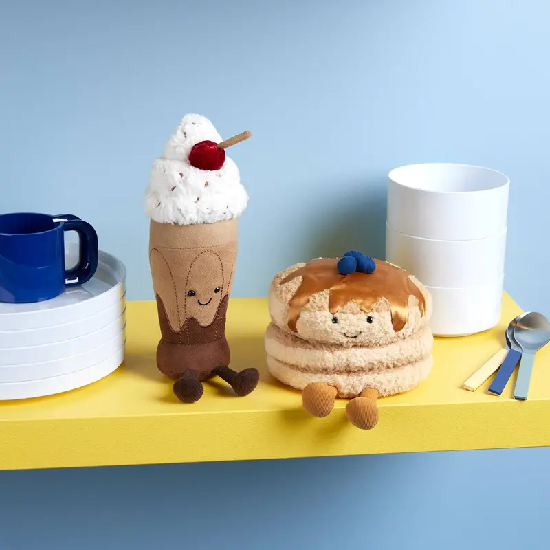 Jellycat Pancake Plush – Soft Food-Inspired Stuffed Animal Toy