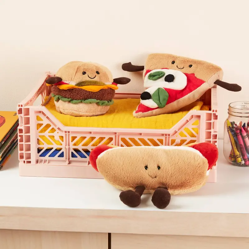 Jellycat Pizza-Themed Soft Plush Toy – Gourmet Food Stuffed Animal