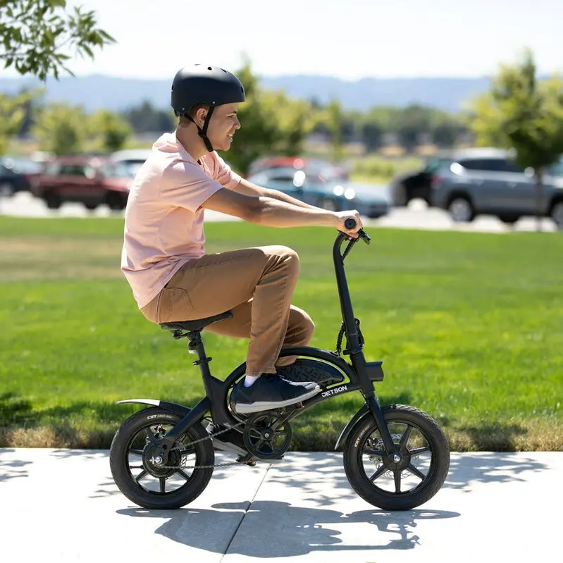 Jetson Bolt Pro E-Bike – Step-Through Frame, 250W Motor, Built-In LED Lights & LCD Dashboard