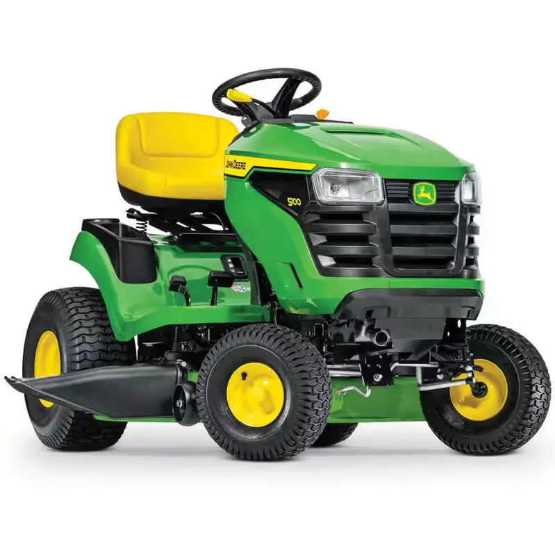 John Deere S100 Riding Lawn Mower – 42" Cutting Width, 17.5 HP V-Twin Gas Engine with Hydrostatic Drive