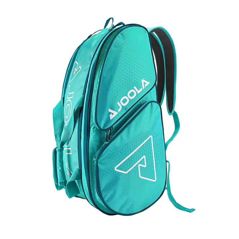 JOOLA Tour Elite Pro Pickleball Carry Bag – Turquoise/Teal Multi-Compartment Travel Case