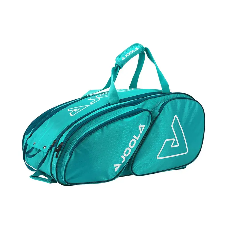 JOOLA Tour Elite Pro Pickleball Carry Bag – Turquoise/Teal Multi-Compartment Travel Case