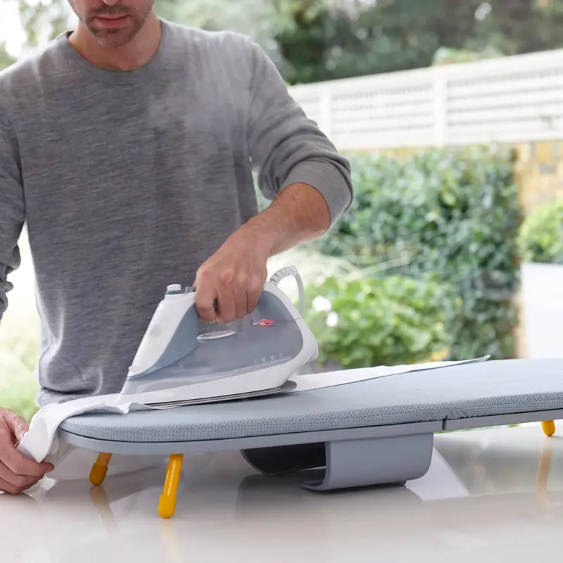 Joseph Joseph Foldable Portable Ironing Board – Pocket Plus Gray Model