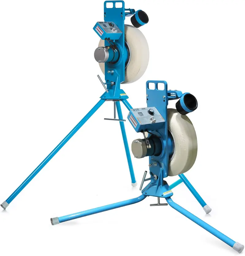 Jugs MVP Adjustable Baseball & Softball Pitching Machine – Up to 60 MPH, Training-Focused Delivery