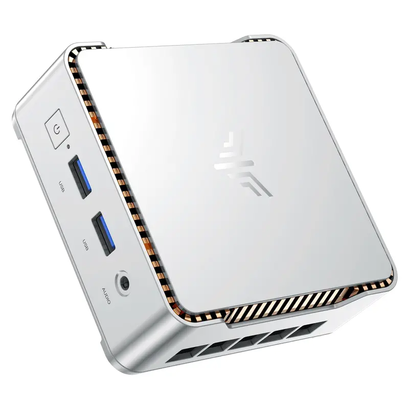 KAMRUI GK3Plus Mini PC – Compact Desktop Featuring 16GB RAM, 512GB M.2 SSD, and Versatile Home or Business Use