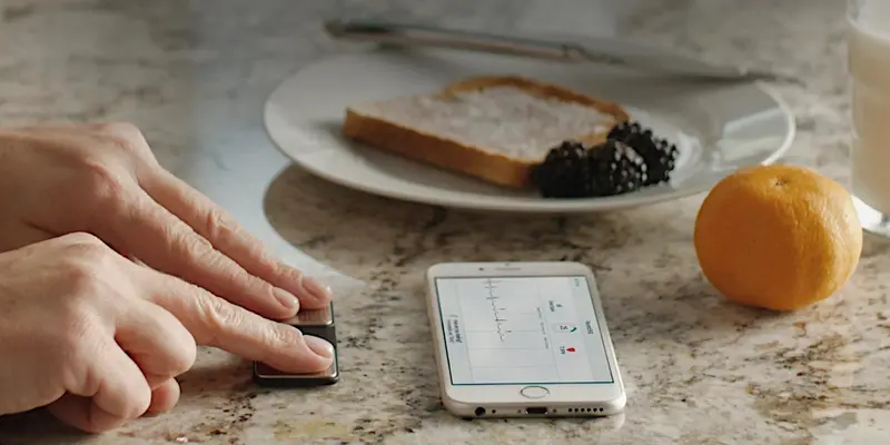 KardiaMobile 6L Personal EKG Device – FDA-Cleared 6-Lead Heart Monitor for Smartphone Integration