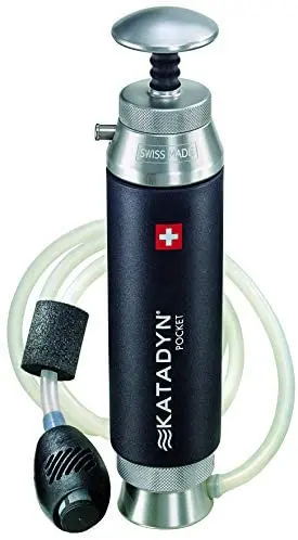 Katadyn Pocket Water Filter – Portable, Field-Tested Purifier for Backpackers, Emergency Preparedness, and Small-Group Expeditions