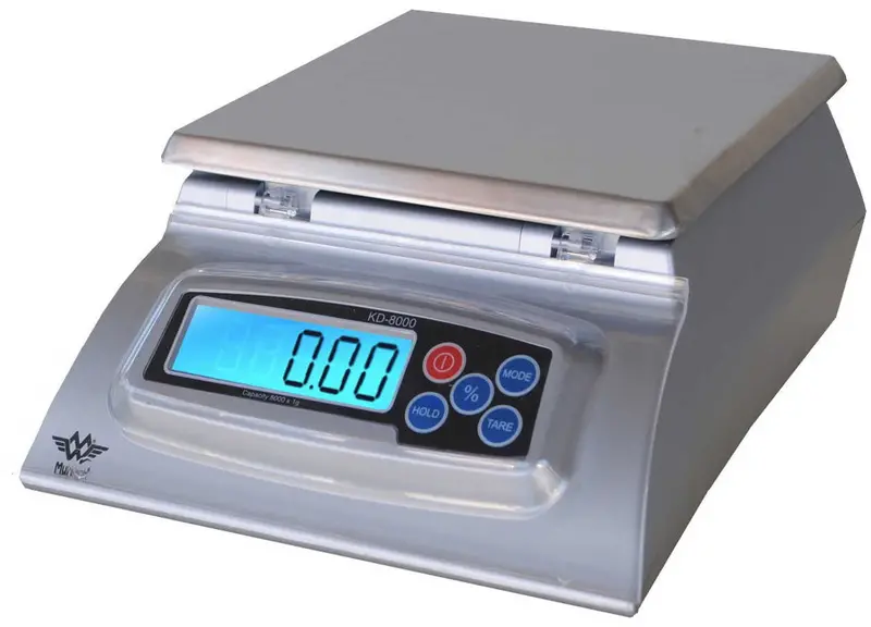 KD-8000 Digital Precision Scale – Dual-Use Kitchen and Craft Scale with AC Power Option and High-Resolution Display