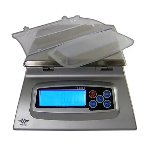 KD-8000 Digital Precision Scale – Dual-Use Kitchen and Craft Scale with AC Power Option and High-Resolution Display