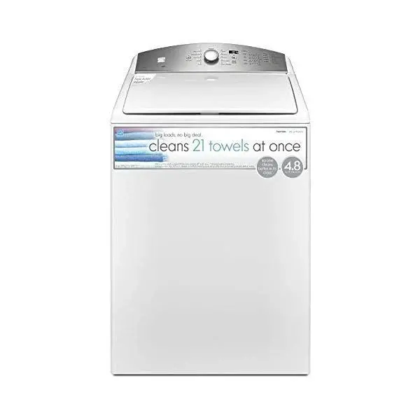 Kenmore 26132 Energy-Saving Top-Loading Washer – Agitator-Based White Washing Machine for Efficient Loads
