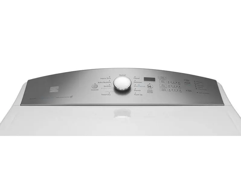 Kenmore 26132 High-Capacity Top-Load Washing Machine in Sleek White Finish