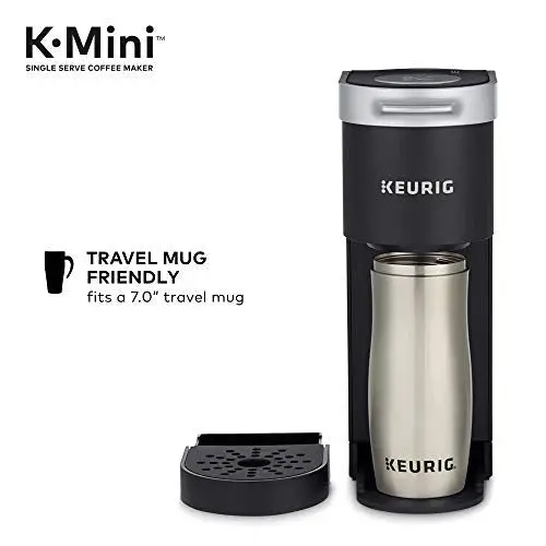 Keurig K-Mini Coffee Maker – Compact Single-Serve Brewer with One-Touch Operation and Full K-Cup Pod Compatibility