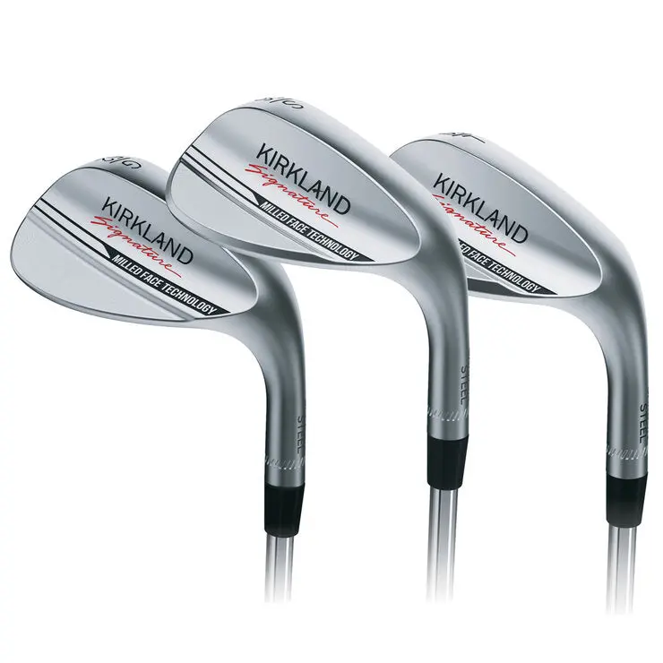 Kirkland Signature 3-Piece Steel-Shaft Golf Wedge Set