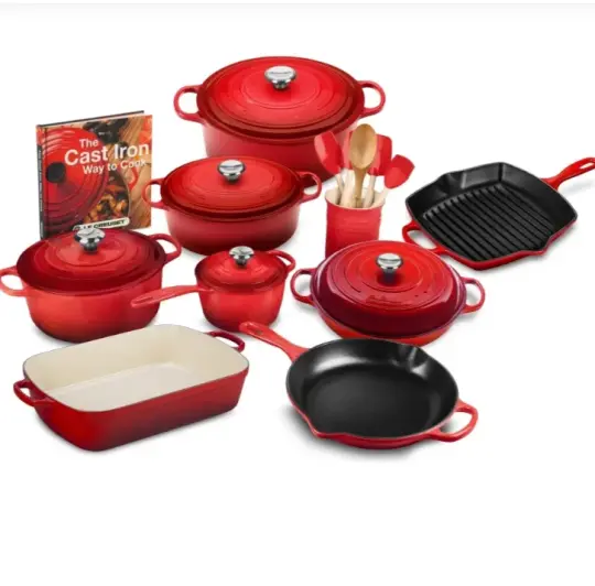 Kitchen Spree 121-Piece Cookware & Utensil Set – Complete All-in-One Culinary Starter Collection