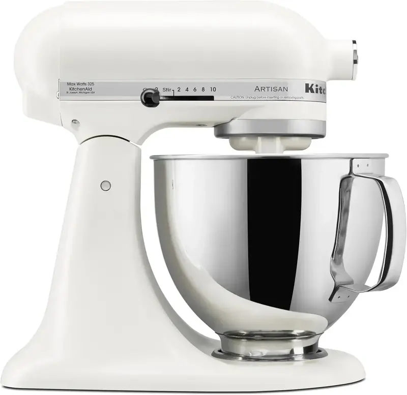 KitchenAid Artisan Series 5-Quart Stand Mixer – Professional 10-Speed Tilt-Head Appliance for Home Bakers