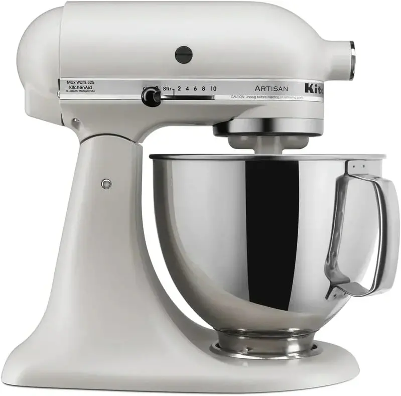 KitchenAid Artisan Series 5-Quart Stand Mixer – Professional 10-Speed Tilt-Head Appliance for Home Bakers