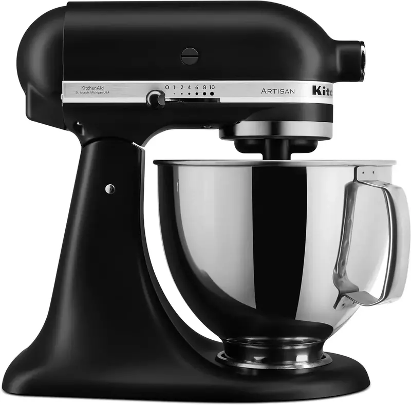 KitchenAid Artisan Series 5-Quart Stand Mixer – Professional 10-Speed Tilt-Head Appliance for Home Bakers