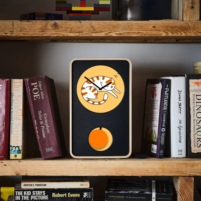 Klydoclock LED Animated Desk Clock – Dynamic Digital Display with Motion Effects