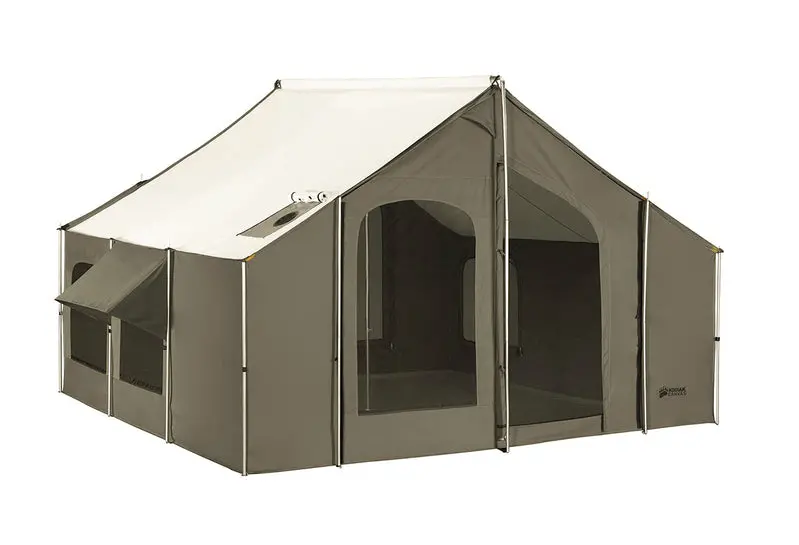 Kodiak Canvas Cabin Lodge Tent – Model 6170 with Stove Jack for Year-Round Camping and Wood-Stove Compatibility