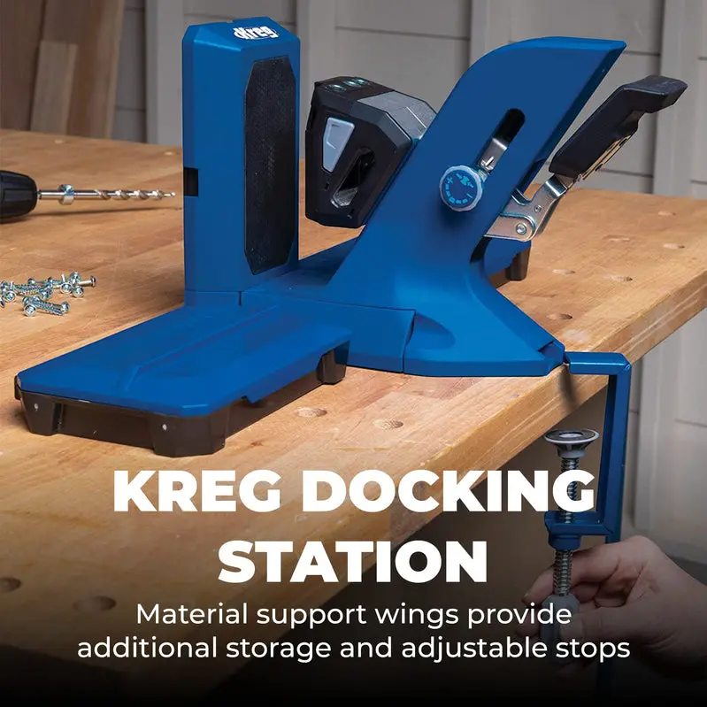 Kreg 720PRO Pocket-Hole Jig System – Professional Woodworking Tool Kit with Premium Screws and Precision Drill Guide