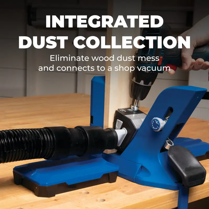 Kreg 720PRO Pocket-Hole Jig System – Professional Woodworking Tool Kit with Premium Screws and Precision Drill Guide