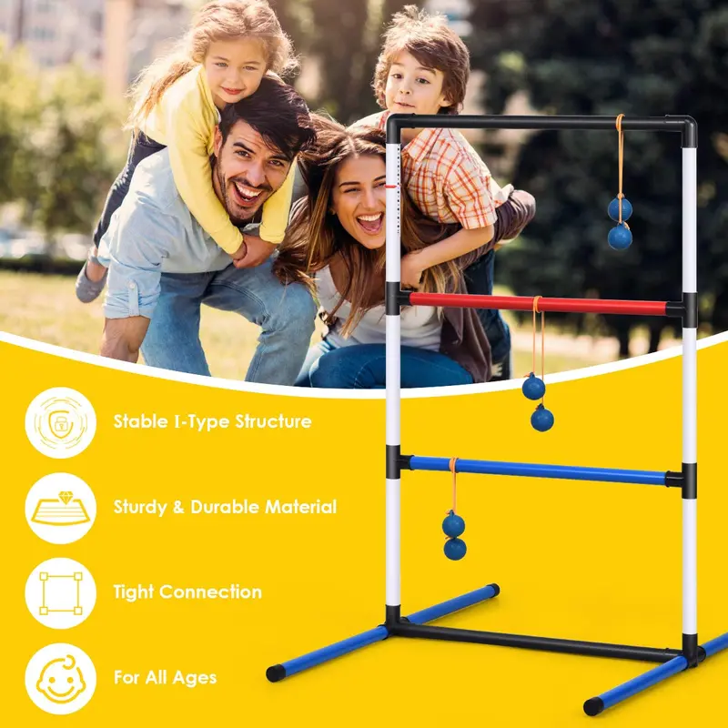 Ladder Toss Game Set – Portable Indoor & Outdoor Lawn Game for All Ages