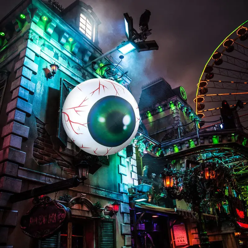 Large Inflatable Halloween Eyeball Decoration – Outdoor Yard Display for Spooky Season