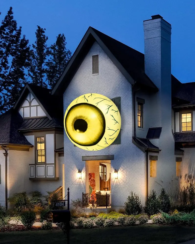 Large Inflatable Halloween Eyeball Decoration – Outdoor Yard Display for Spooky Season